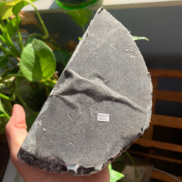 Agate Candle Holder Crystal Druzy Decor - Picture 5 of 8